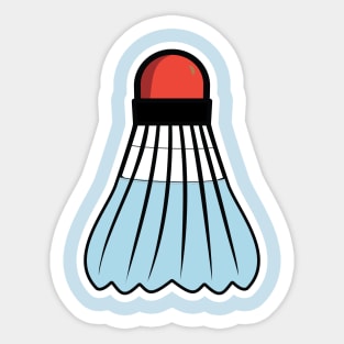 Shuttlecocks splash badminton vector, Badminton logo sticker design and Badminton Championship logo sticker design. Sticker